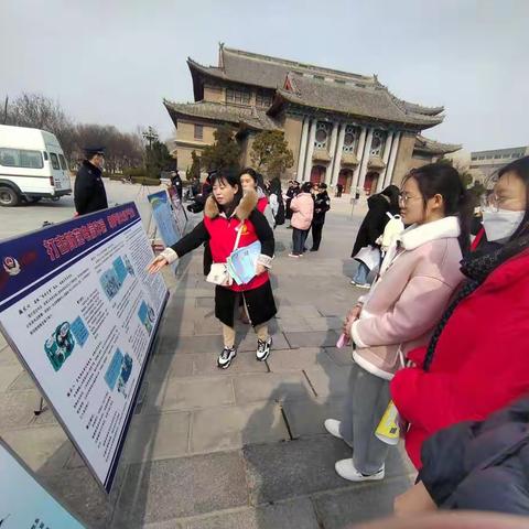 铁塔街道办事处防拐卖妇女儿童进校园活动