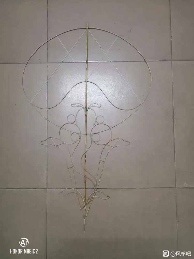 灵芝风筝制作与放飞