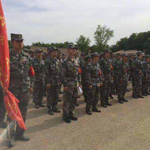 【西安市新城区】自强路街道区属民兵应急连参加西安市警备区民兵点验