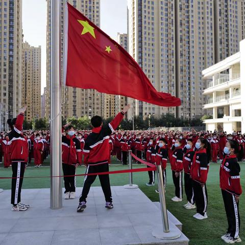 💗祖国有我💗——友谊大街小学   三（11）班 升旗仪式