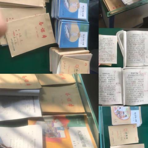 落实常规检查，提升教学质量——看庄教办教研室到镇中心小学开展业务检查活动