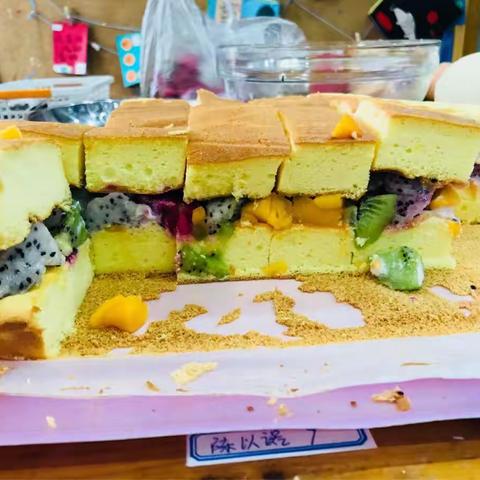 生活操作篇——水果蛋糕🍰🍰🍰