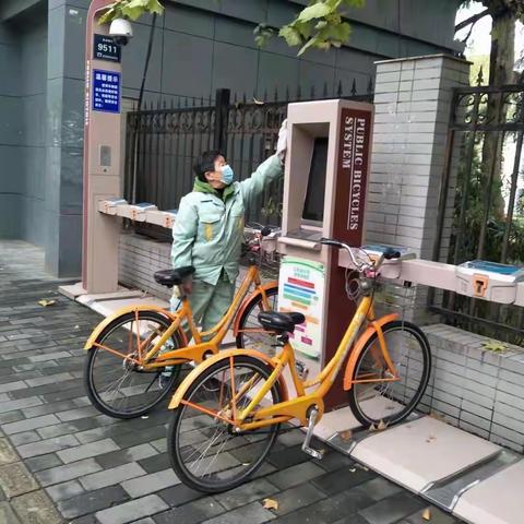 【临潼住建】市政处·城区公共自行车精细化管理强落实