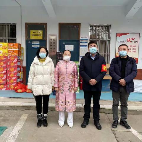 沙辉商贸向西关街道办事处捐赠抗疫物资