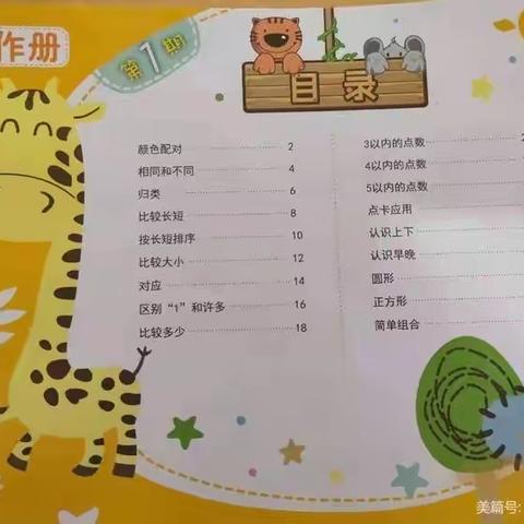 【宿城区耿车中心幼儿园】——小二班“逻辑数学•乐趣无穷”逻辑数学托管班期末汇报总结”