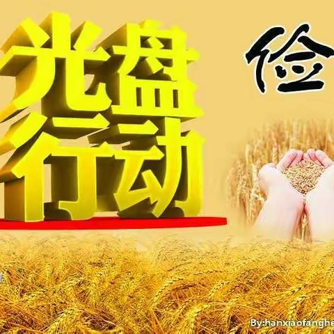 光盘行动，从我做起----杜生镇李屯小学活动纪实