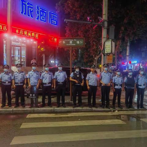 【公安碑林分局夏季治安打击整治“百日行动”】红缨路派出所参加分局应急拉动实战练兵演练