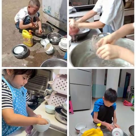 分担家务劳动，在劳动中成长--兴义市七舍镇中心小学暑期劳动教育