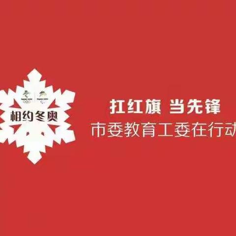 “相约冬奥——扛红旗,当先锋”张家口市委教育工委在行动