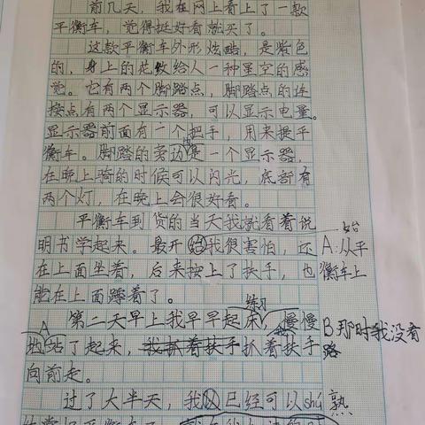 四年级第二学期暑假作文及小报