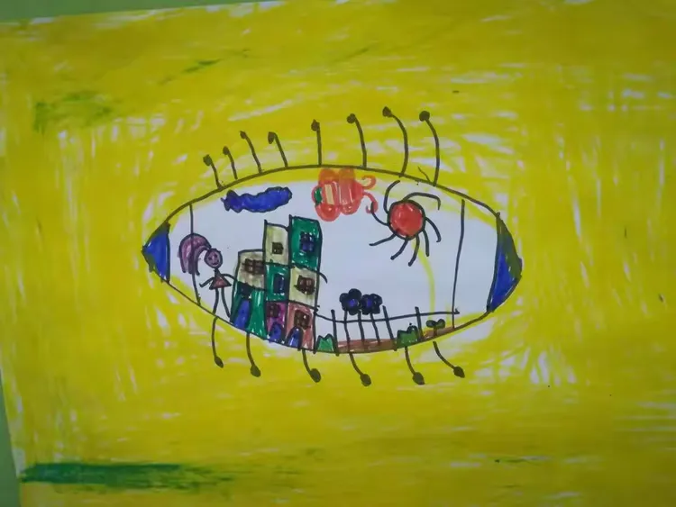 《我眼中的世界》我的世界很漂亮,你的呢?