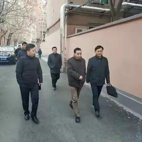 建新街道迎接济南市老旧小区整治考核组考核