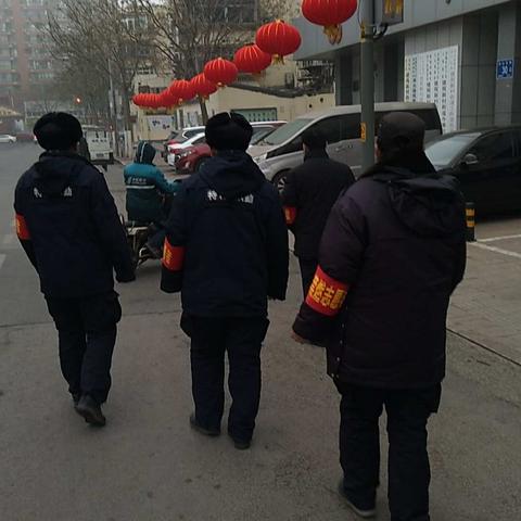 大年初二，建新街道坚守岗位，保障辖区道路环境及禁燃禁放工作