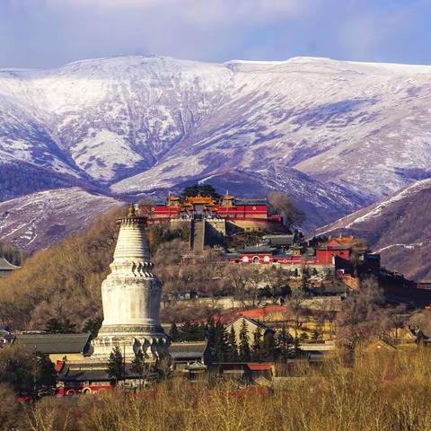 冬日五台山