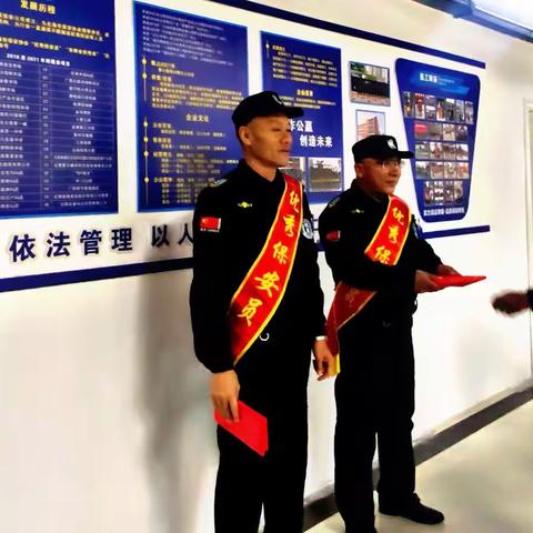 2021年度优秀保安员