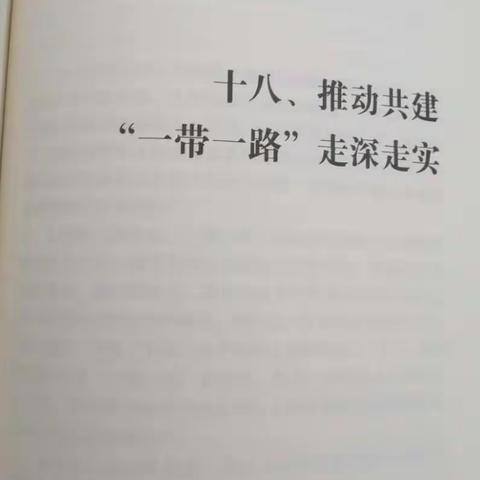 学习《习近平谈治国理政》第三卷   十八   推动共建“一带一路”走深走实