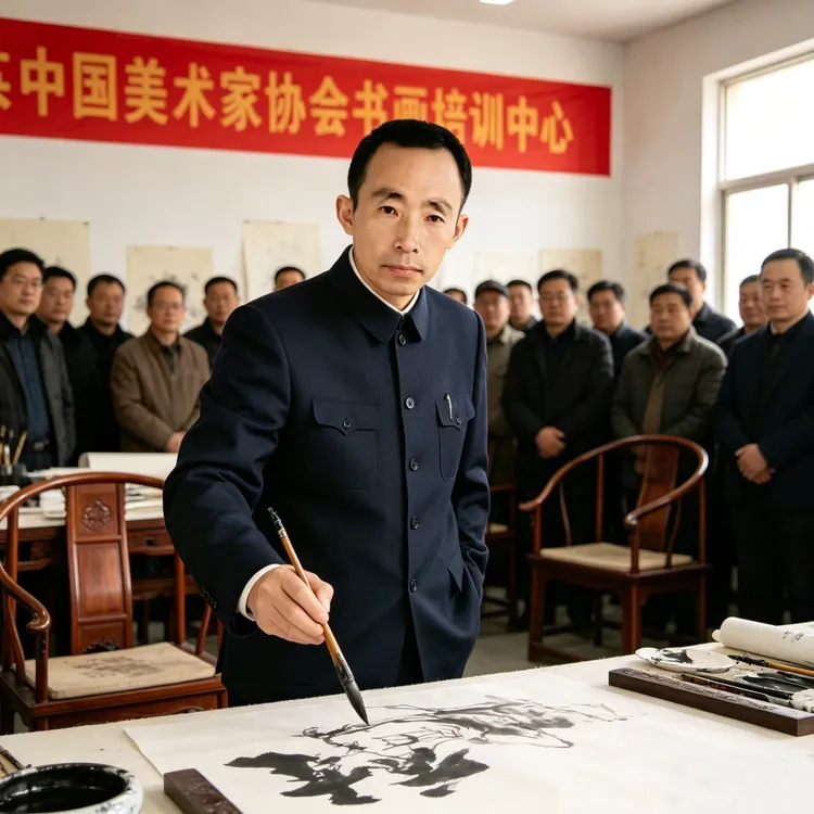 书画名家张军陆——书画作品线上艺术展【人物艺术专题报道】