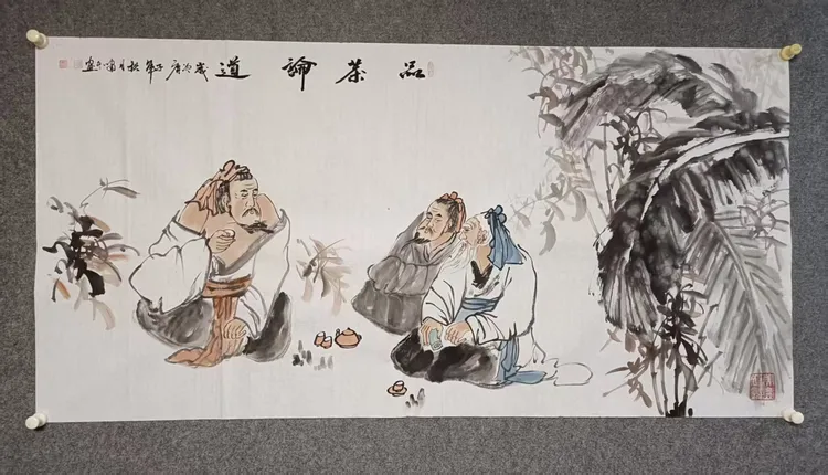 实力派著名书画家曹孝冬——人物、花鸟虫鱼国画作品欣赏
