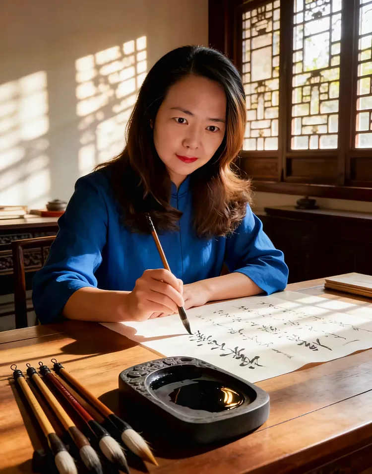 中国实力派著名书法家韩丽丽——书法作品鉴赏【人物艺术专访】