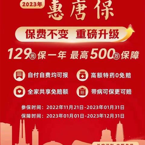 医疗保险和惠唐保，你真的了解吗？