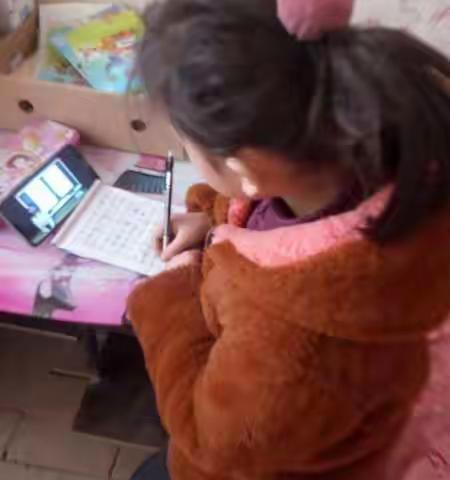 南河庄联合小学空中课堂掠影11