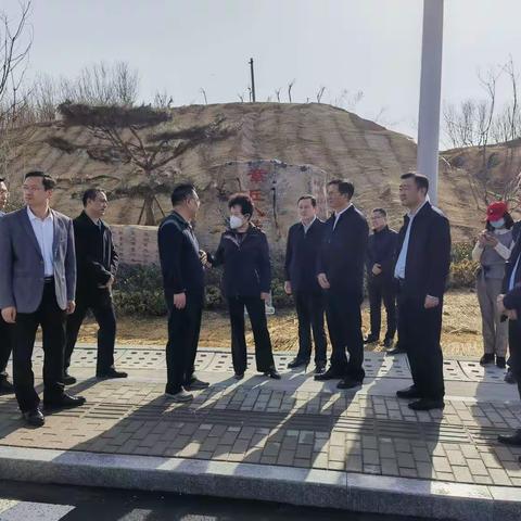 山东省交通运输厅调研旅游路东延项目