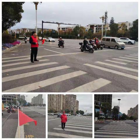 市林业机关一支部交通文明劝导