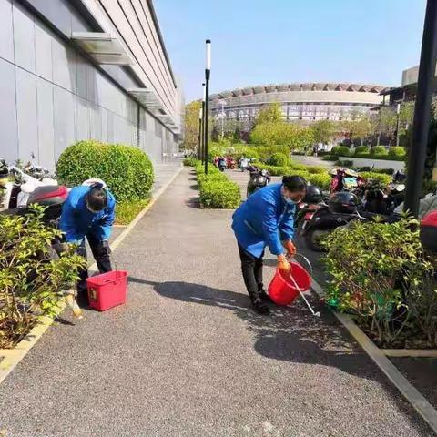 崇左万象汇2023年1月份保洁工作月报