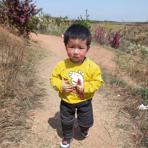 我的男孩悄悄长大了，