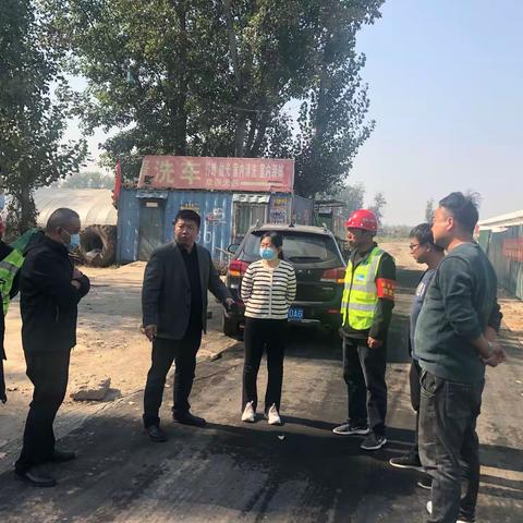 2022年10月19日，国道107邯邢界至北张庄改建工程，路基、路面施工今日进展情况报告