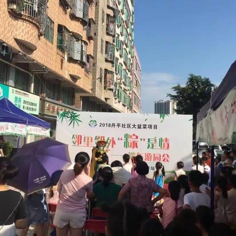 邻里邻外“粽”是情，丹平社区端午节活动