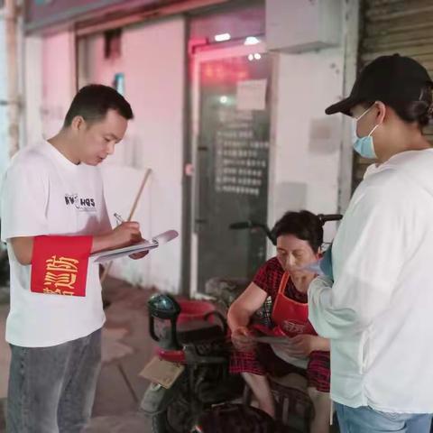 顺河回族区，铁塔街道，北门社区，开展三零创建宣传活动