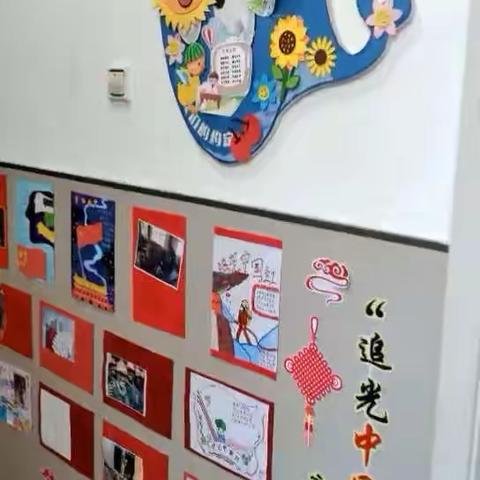 劳动托起中国梦 少年追光中国红