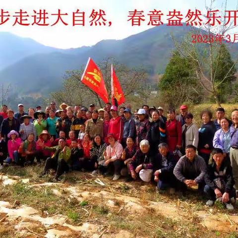 徒步走进大自然，春意盎然乐开怀！