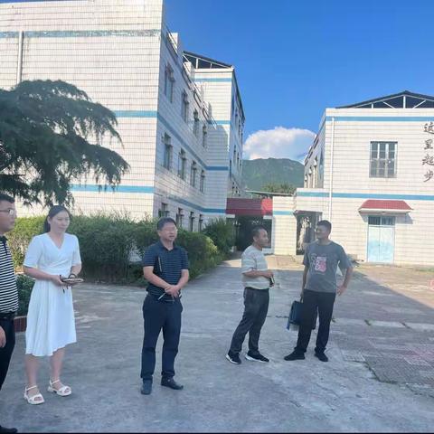 "爱心助阵，希望同行"--江西省青少年发展基金会赴草林镇实地调研上海电信希望小学