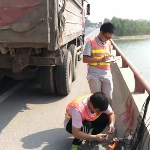 丰县S322华山桥完成静载试验