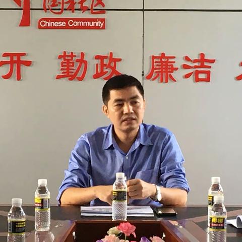市网格中心副主任林新福带队到永兴镇永兴墟社区开展人房两清工作
