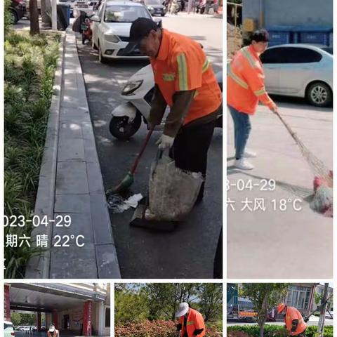 【五一我在岗】洺湖综合管理中心致敬最美环卫人：用汗水擦亮城市 用坚守诠释“劳动最光荣”