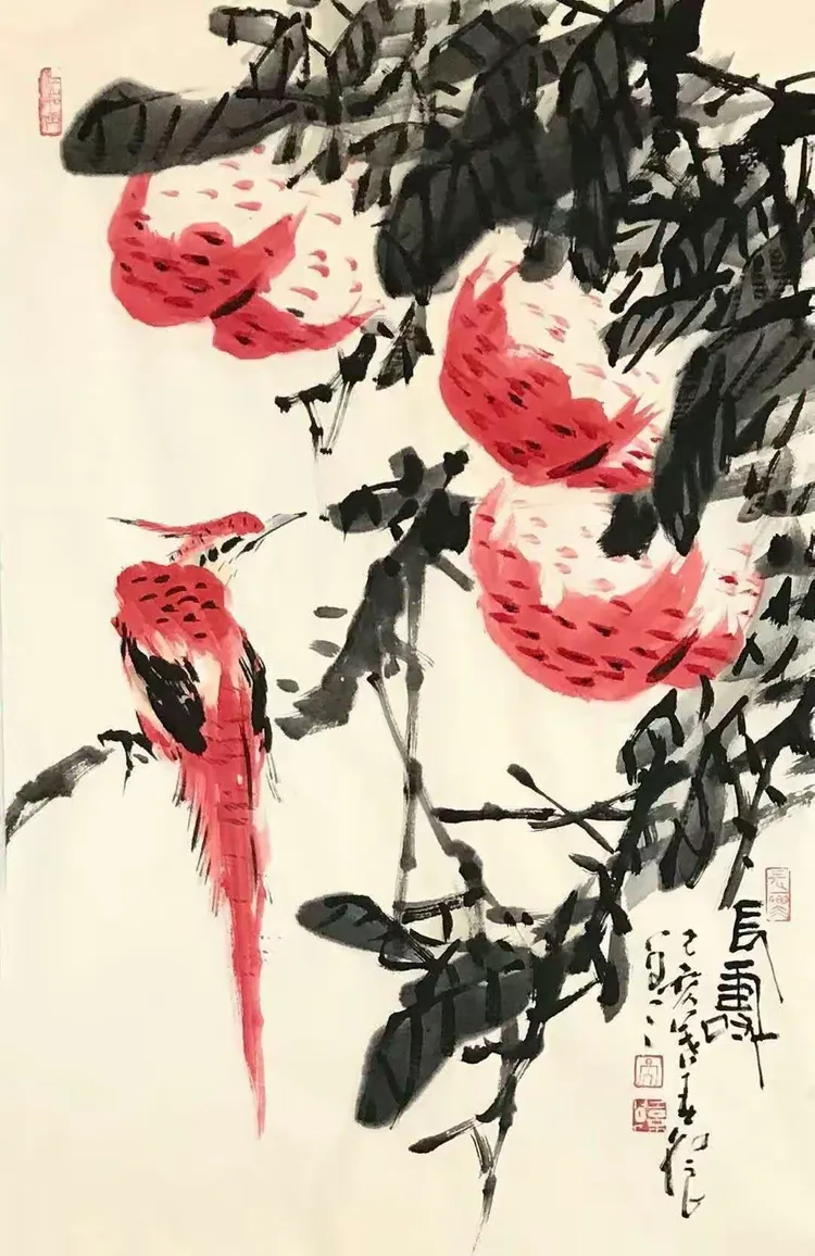 ♨️吴红良国画欣赏