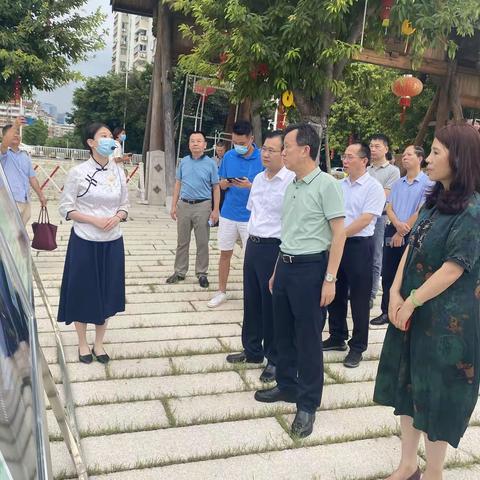 福建省侨联主席陈式海一行到台江调研