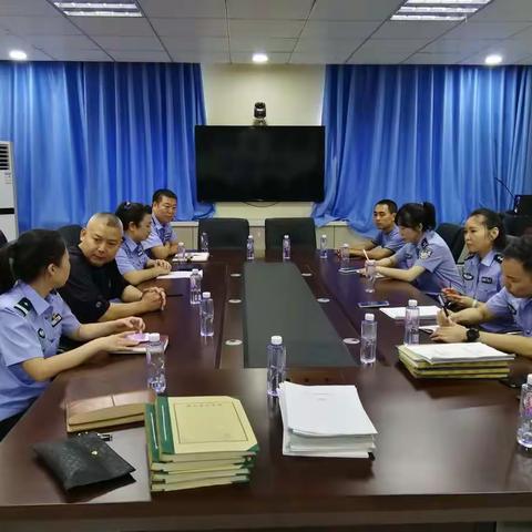 法制预审支队王芳大队长带队到滦州市公安局督导检查案件办理情况