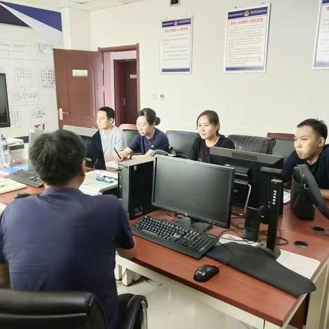 唐山市法制预审支队一行四人到滦州市局就相关工作进行检查督导