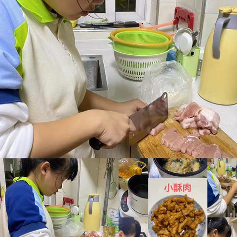 狂欢中的“乐”——六（4）第六组美食日记