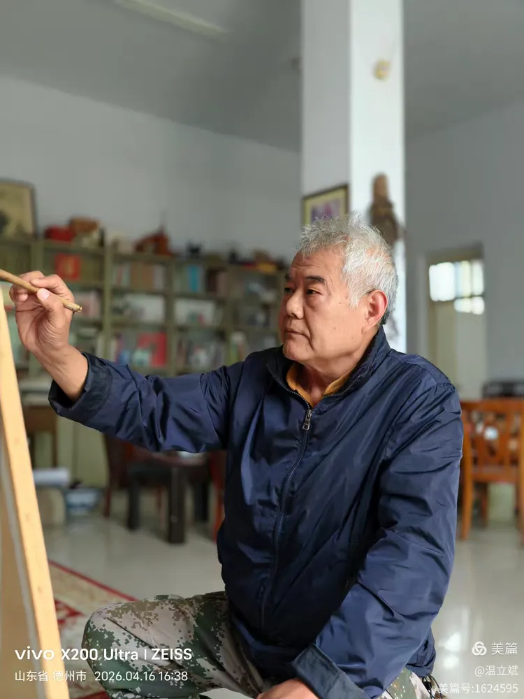 叶兆信·老宅写生记 | 从庭院到宣纸，用笔墨定格牡丹最美绽放瞬间