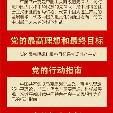 30个知识点带你学习党章