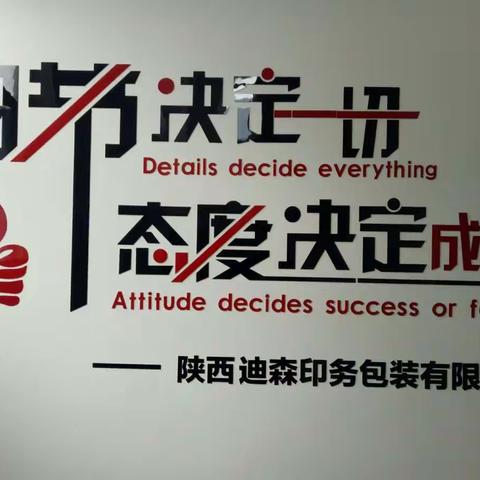 陕西迪森印务包装有限公司企业风采!