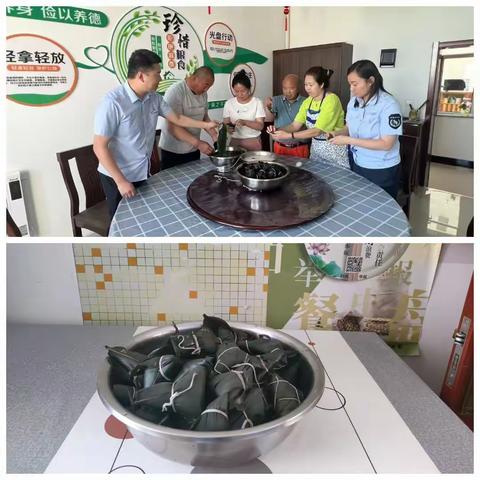 镶黄旗南服务区管理办开展“端午粽香飘·服务暖人心”主题活动。”