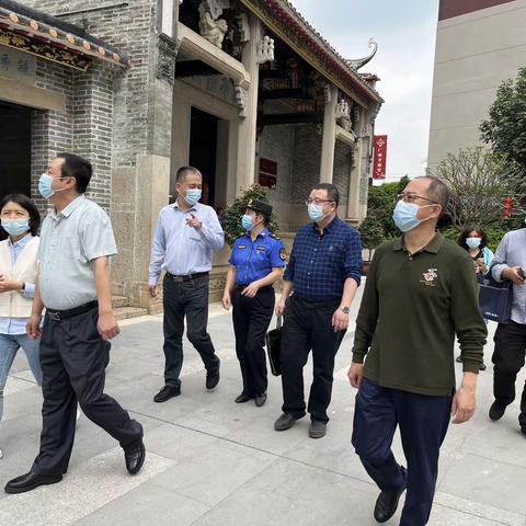 徐书同组长到黄埔调研