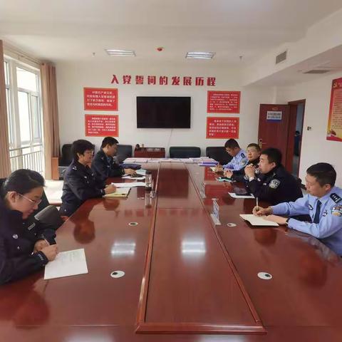 市局二级高级警长武洪涛深入魏县检查指导党的二十大安保维稳工作