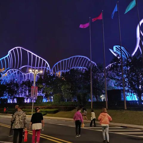 海花岛、欧堡酒店美丽景色